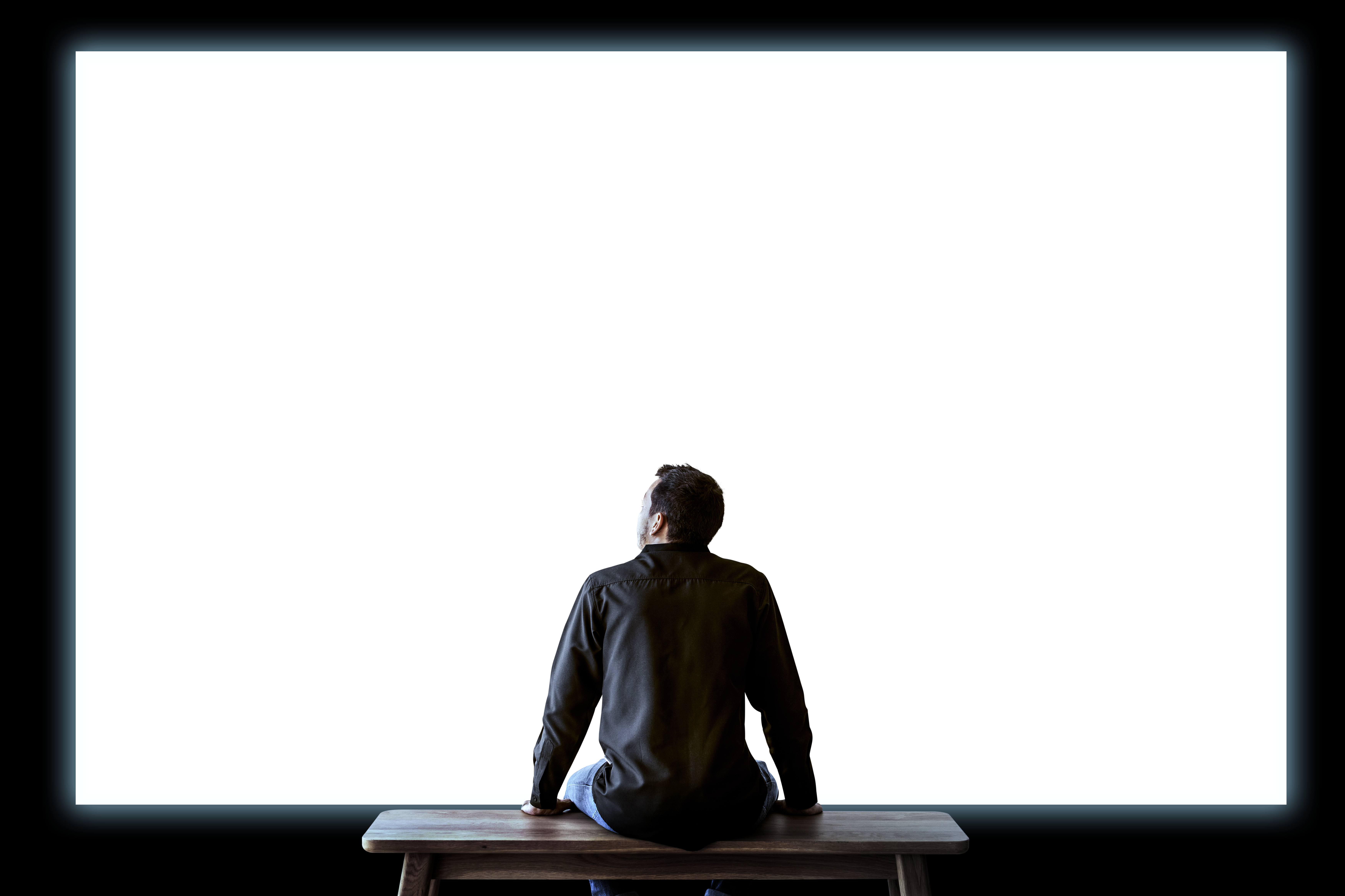 Business projector in a meeting room